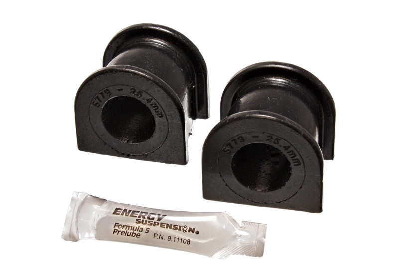 Acura TSX Sway Bar Bushing Set - Front - Energy Suspension - Performance Polyurethane - Black - `04-`05